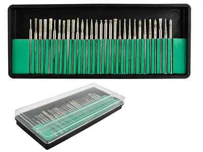Obrázek produktu pro Diamantové Frézy - Sada 30 Ks