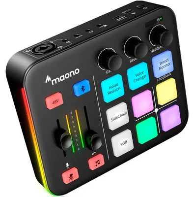Immagine prodotto di Maonocaster G1 NEO: mixer audio per streamer di videogiochi