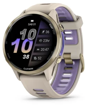Immagine prodotto di Garmin Forerunner 970 - 47mm - Whitestone/Transl. Indigo