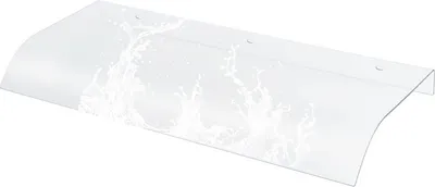 Produktbild von Jopassy Vordach Haustür für Haustür und Terrasse Transparent 40x80cm Außenwandmontage