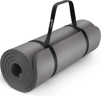 Produktbild von Fitnessmatte, Yogamatte – Pilates-Trainingsmatte – Sport und Entspannung – e NBR-Schaumstoff – 185 x 60 cm – Blau