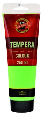 Zdjęcie produktu dla KOH-I-NOOR 16280900000 Farba temperowa Permanent Green 250 ml 1 szt.