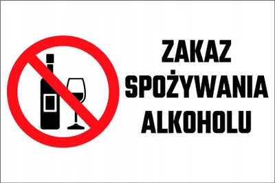 Obrázek produktu pro Značka Zákaz požívání alkoholu 20x30 cm PVC T014