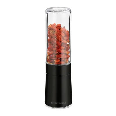 Immagine prodotto di Mulino per peperoncini Zassenhaus DESSAU 17 cm nero/vetro 35803
