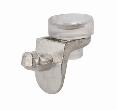Obrázek produktu pro Walteco Podpěrka skleněných polic s přísavkou, průměr 5 mm, délka čepu 70 mm, 8 ks
