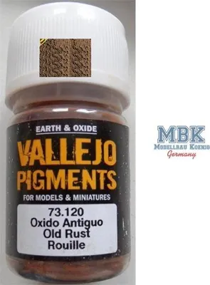 Image de Vallejo Pigment Pigment Old Rust 73120 30ml