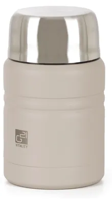 Obrázok produktu pre Termoska na jedlo G21 500 ml - pieskovo béžová