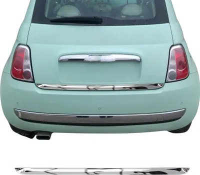 Image de Garniture de Hayon Coffre pour Fiat 500C 2007-2015 acier inox