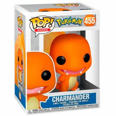 Produktbild von Pokemon - Glumanda Charmander 455 - Funko Pop! - Vinyl Figur