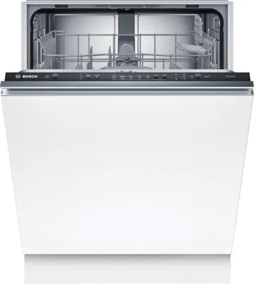 Produktbild von Bosch Serie 2 SMV25AX06E, Voll integriert, Standardgröße (60 cm), Schwarz, Tasten, 1,75 m, 1,65 m