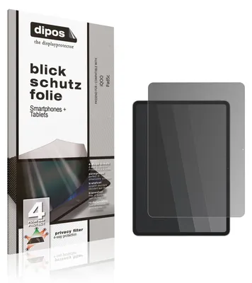 Produktbild von Blickschutzfolie für iQOO Pad5c matt Schutzfolie Folie Display Schutz dipos