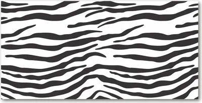 Produktbild von Tulup® Glas-Bild - 100x50 -Wandkunst - Wandbild hinter gehärtetem Sicherheitsglas  - Sonstige - Zebra Hintergrund - Schwarzweiß