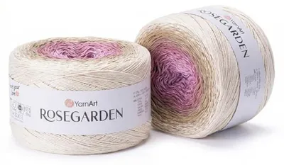 Obrázek produktu pro YarnArt Rosegarden 327 Ombre bavlněná příze 1000 m/250 g – ideální na šátky a šály