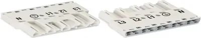 Immagine prodotto di Connettore WAGO; a 5 poli; codice A; bianco 770-235