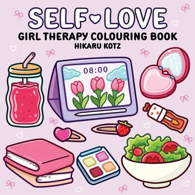 Obrázok produktu pre Omaľovánka „Self Love Girl Therapy“ – Jazyk: angličtina