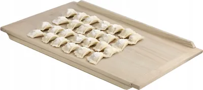 Zdjęcie produktu dla KADAX Stolnica Drewniana Duża 80x60cm Dwustronna