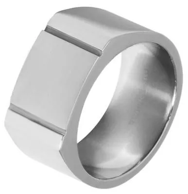 Produktbild von Akzent Herren-Ring aus Edelstahl