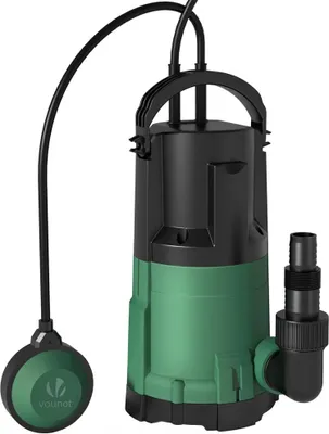 Produktbild von VOUNOT® VOUNOT 3-in-1 Tauchpumpe mit Schwimmerschalter, Schmutzwasserpumpe Flachsaugend, 13500 l/h