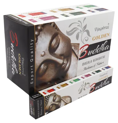 Imagen del producto de Incienso Buda Dorado de 15 g
