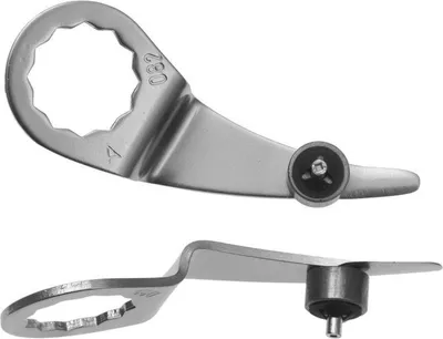Image de Fein 2x lame de coupe courbure Z droite SuperCut 27 mm - 63903174018