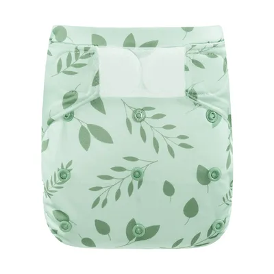 Produktbild von Schwimmwindel | Klettverschluss | Botanisch | 0-3 Jahre | Baby Badehose | Waschbare Schwimmwindel
