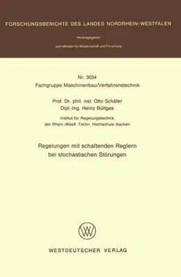 Immagine prodotto di Regelungen mit schaltenden Reglern bei stochastischen Störungen