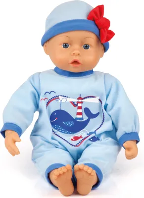 Produktbild von Bayer Design I love you Baby Puppe 38 cm mit Sound - Maße: 10 cm x 17 cm x 38 cm; 9383900
