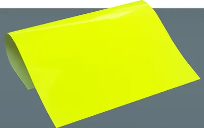 Produktbild von Poli-Flex 4540 S Blockout Neon-Yellow A4