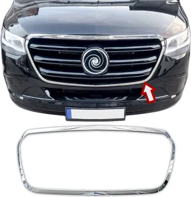 Immagine prodotto di Griglia Acciaio Inox Listelli Cromo per Mercedes Sprinter W907, W910 da Bj 2018