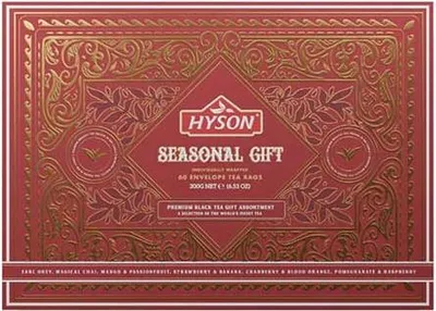 Produktbild von HYSON Seasonal Gift Schwarzer Tee Kollektion 120g (60 Beutel, Teekollektion)