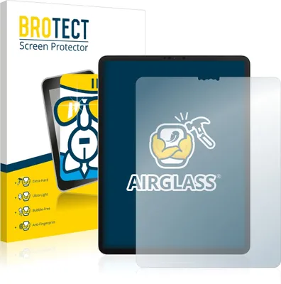 Produktbild von BROTECT Schutzglas für Apple iPad Pro 12.9" WiFi 2020 (4. Gen.) Schutzfolie Panzer Folie Glas Display Schutz klar