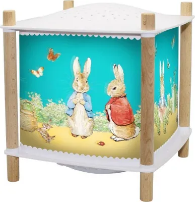 Immagine prodotto di Luce notturna - Lanterna ReVOLUTION 2.0 - Peter Rabbit© - Senza fili, musica, rilevatore di pianto, ricaricabile via USB
