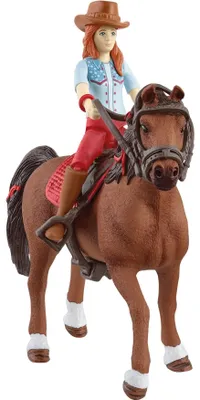 Image de Schleich® Horse Club 42539 Set de figurines mobiles Hannah & Cayenne