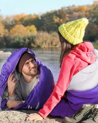 Produktbild von Schlafsack für 3-4 Jahreszeiten: Ultraleichter Sommerschlafsack für Camping und Wandern. Schlafsack für Camping