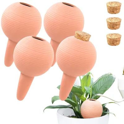 Selbstbewässernde Tonkugeln 400 ml, 4er-Set für Topfpflanzen