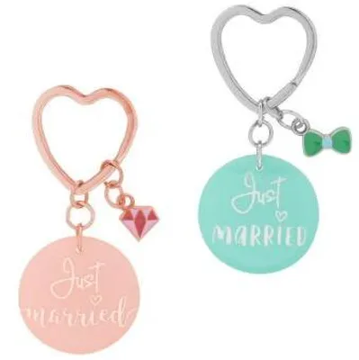 Produktbild von Partner-Schlüsselanhänger Just Married
