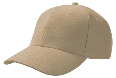 Image de Casquette de baseball Atlantis Pilot Premium à 6 panneaux LT898 (taille unique) (kaki)
