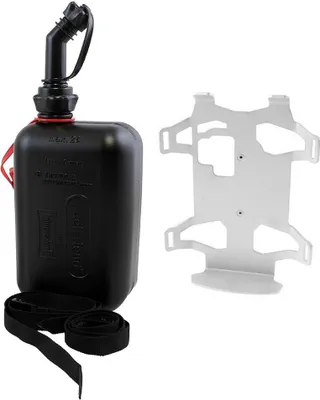 Produktbild von TRAX Halteplatte + 2L Reserve Kanister Benzinkanister universal Enduro R1200GS