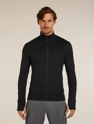 Produktbild von ICEBREAKER M Mer 260 Quantum IV LS Zip BLACK BLACK XL