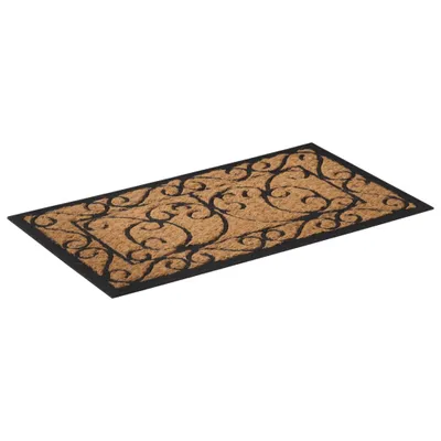 Immagine prodotto di Zerbino Rettangolare 45x75 cm in Gomma e Fibra di Cocco