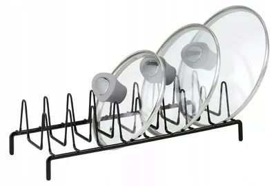 Produktbild von Organizer Ständerhalter Für 8 Deckel Kinghoff Kh-1717