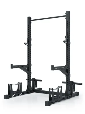 Produktbild von ATLETICA R7 Squat Rack | 194cm Höhe | Inklusive Spotter Arme, Sandwich J-Hooks, Monkey Bar und Gummifüße