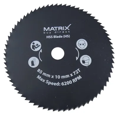 Produktbild von MATRIX Sägeblatt für Mini Handkreissäge Kreissäge MCS 500 MCS 500-1