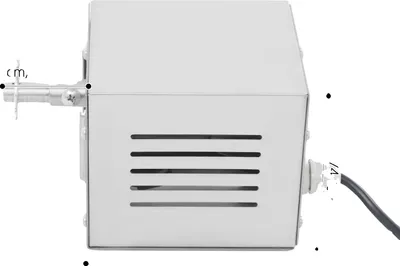 Obrázek produktu pro Grilovací motor, nerezová ocel, vysoký výkon 25 W, stříbrný