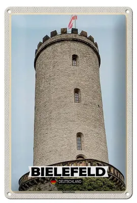 Produktbild von Blechschild Städte Berlin Sparrenburg Architektur 30x20cm