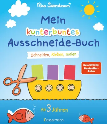 Produktbild von Mein kunterbuntes Ausschneide-Buch