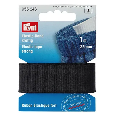 Obrázok produktu pre Guma pevná, 25 mm, čierna, 1 m