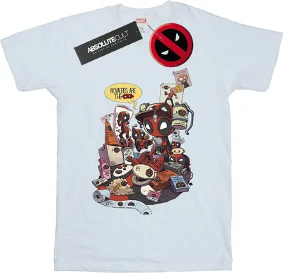 Produktbild von Marvel - "Merchandise Royalties" T-Shirt für Damen BI20643 (S) (Weiß)