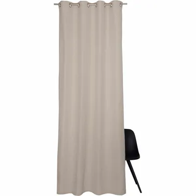 Produktbild von ESPRIT Blickdichter Ösenvorhang SQUARE Natur 140 x 250 cm