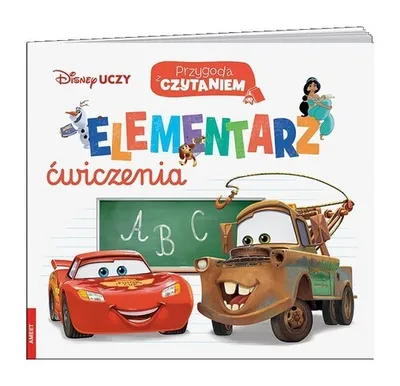 Produktbild von Disney uczy Przygoda z czytaniem Elementarz ńÜwiczenia